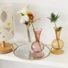 Bubble Vase Glass  Glass Vase Colored Glass Vase