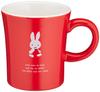 Dick Bruna Porcelain Miffy Color First 208132 Mug, Edition, Red,