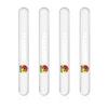 4PC Car Door Anti-collision Protector Bumper Strip Transparent Sticker for Fiat Abbas 500 500L 500X 124 Aegea MobiPanda Tipo Sedici Centoventi Fiorino