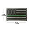 US Flag Embroidered Velcro Patch for Backpack or Shoulder