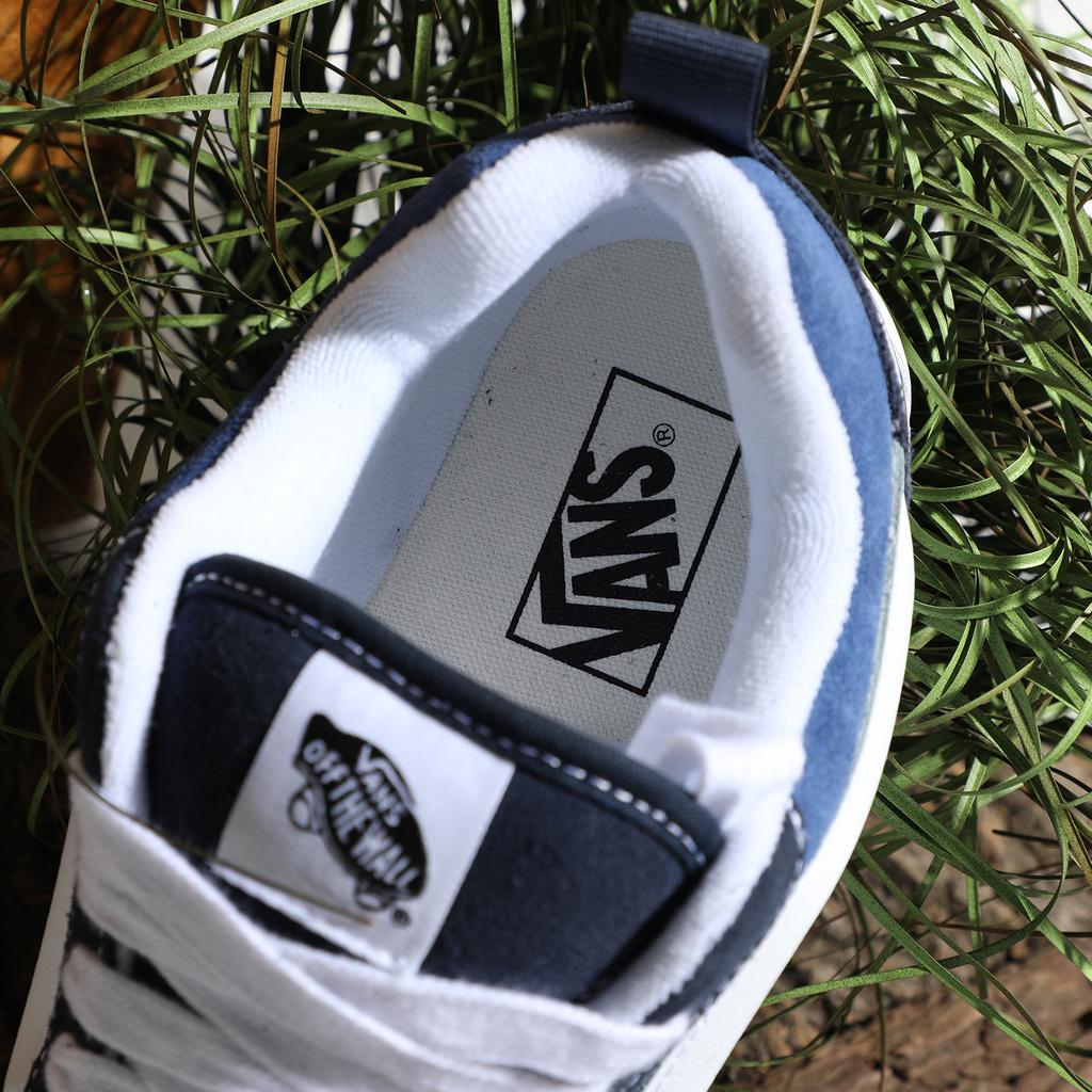 Vans Knu-Skool Navy White Unisex Sneakers Blue True-White VN0009QCNWD
