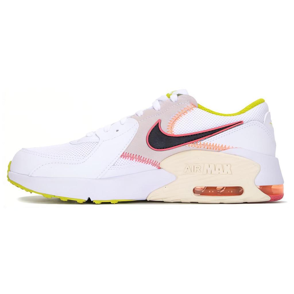 Nike Air Max Excee Round Toe Lace-Up Sports Comfortable Shock Absorbing Durable Low-Top Casual Shoes Kids sneaker White CD6894-120