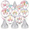 500Pcs Unicorn Sealing Stickers Kids Gift Wrapping DIY Stickers Unicorn Birthday Party Decoration Girls Baby Shower Supplies