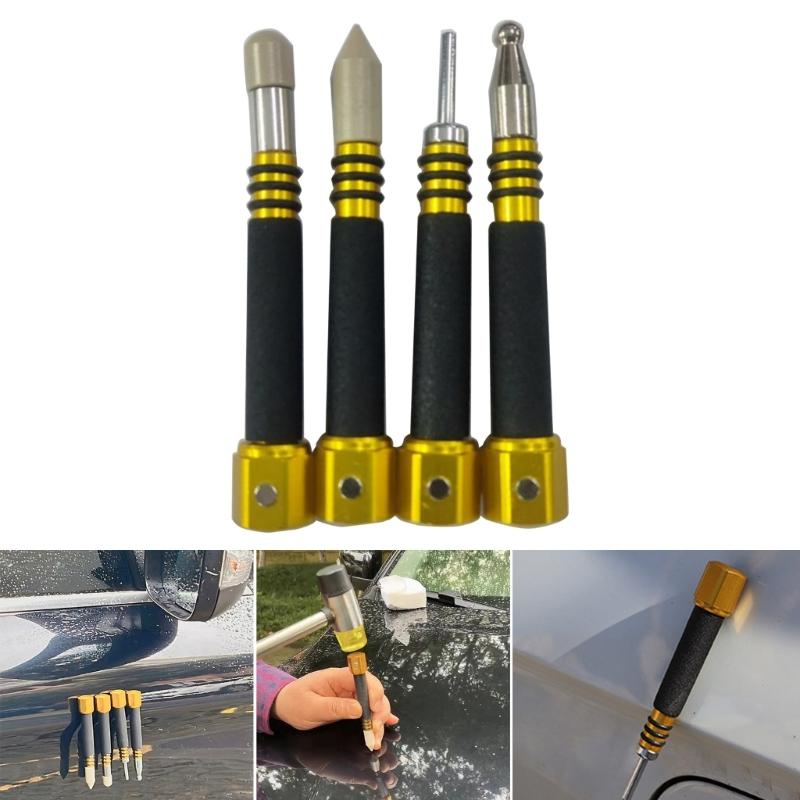 Paintless Damage Dent Repair KnocksDown Leveling Pen Tool Tap Down Body Panel Dent Removal Repair Knockout Pen Hand Tool