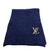 LOUIS VUITTON LV logo cashmere Scarf beige cashmere mens Used