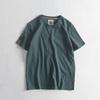 Export Short Sleeve Label Cutting Original Order Men's 100% Cotton T-shirt