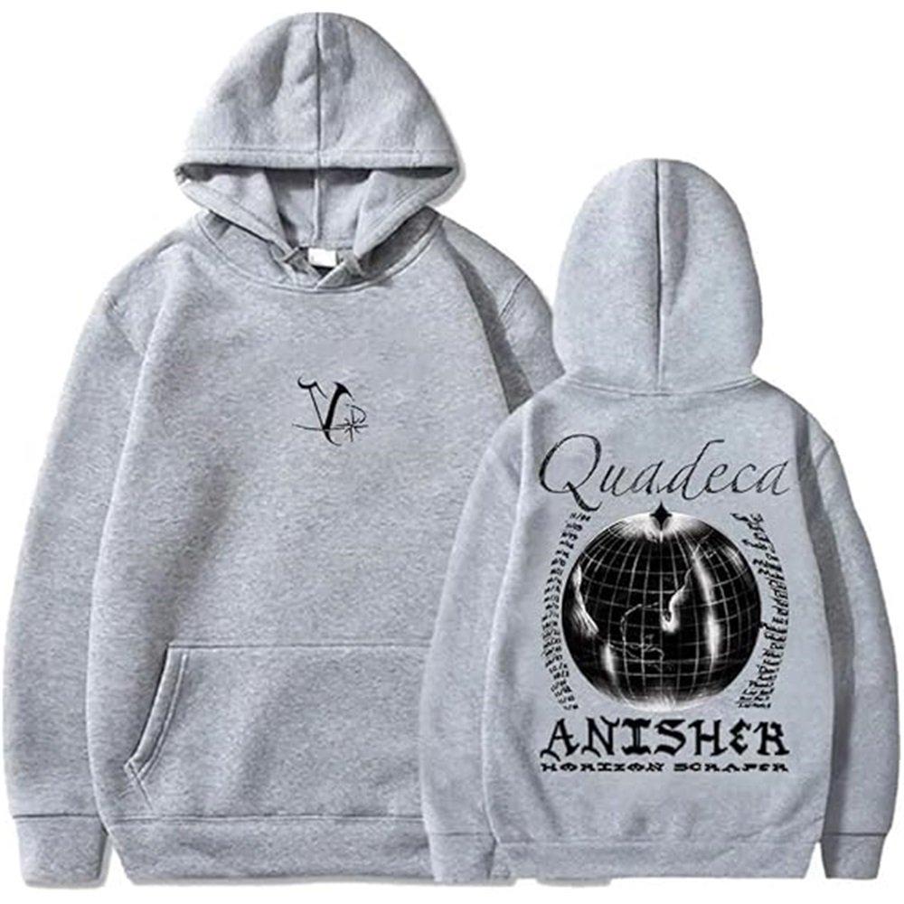 Quadeca Vanisher Tour 2025 Merch Hoodie Unisex Stylish Casual Long Sleeve Pullover
