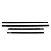 4pcs Car Window Weather Strip Replacement for Sentra 2001 2006 Windproof Rainproof Automotive Weather Rubber Seal Strip