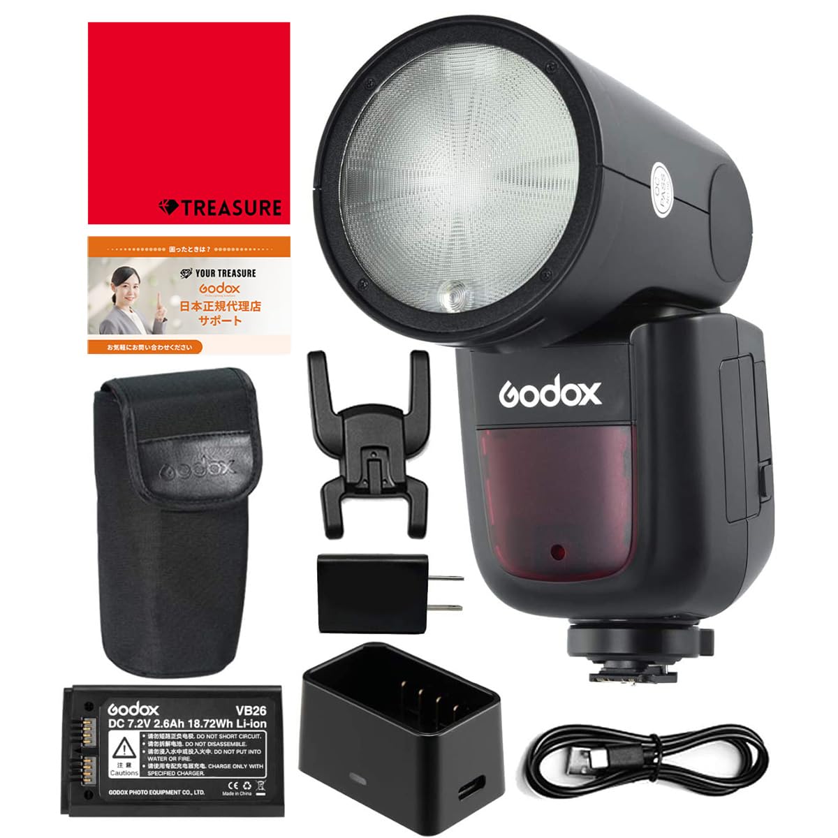 

Japanese Approval Godox Sony Compatible Flash Strobe 76WS TTL Round Head HSS Japanese Instruction Manual [Official Distributor/Technical Mark] V1-S