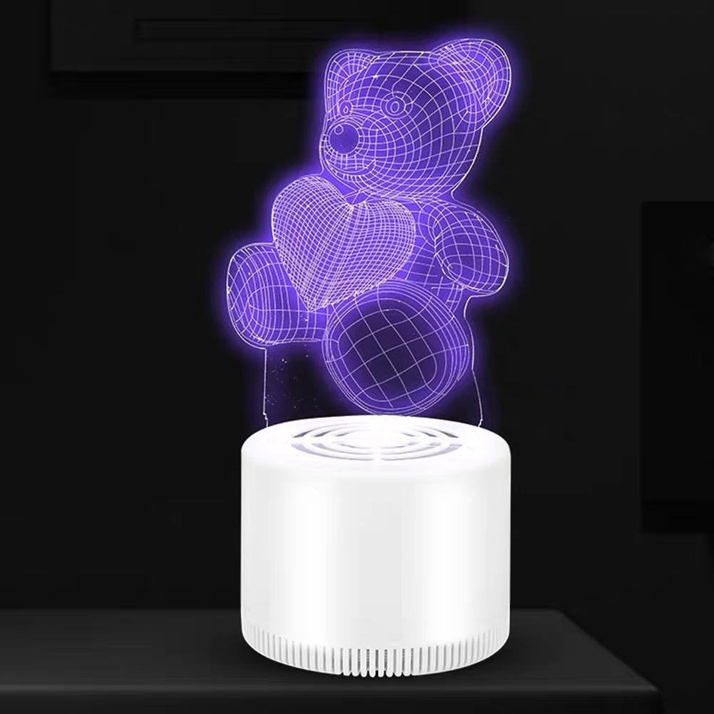 Yaratıcı USB Sivrisinek Katili LED Lamba Fly Bug Böcek Zapper Tuzak Dekor Işık