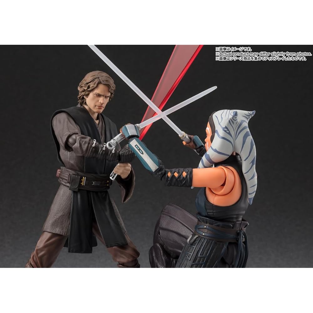 TAMASHII NATIONS S.H. Figuarts Star Wars Ahsoka Anakin Skywalker 150mm PVC ABS Action Figure
