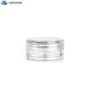 10pcs 2/3/5g Sample Clear Cream Jar Mini Cosmetic Bottles Containers Transparent Pot For Nail Arts Small Clear Can Tin For Balm
