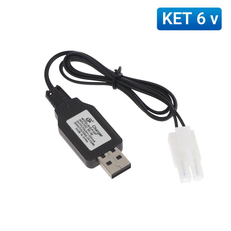 Universelles USB 3,7V 500mA Akku-Ladegerät-Paket JST KET EL Roter Buchsenstecker für mehrere kleine elektronische Geräte