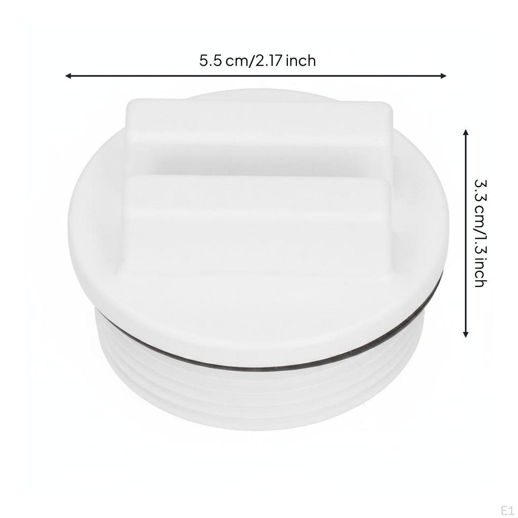 Pool Return Line Plug Sealing Gasket Water Gear White