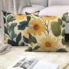 4Pcs Pillowcase Custom Pillow Cover Polyester Linen Fiber Material