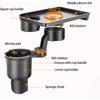 Vehicle-Mounted Multifunctional Water Cup Holder Tray Black Adjustable Cup Holder Dining Plate Expandable Bracket Storage Space-Saving