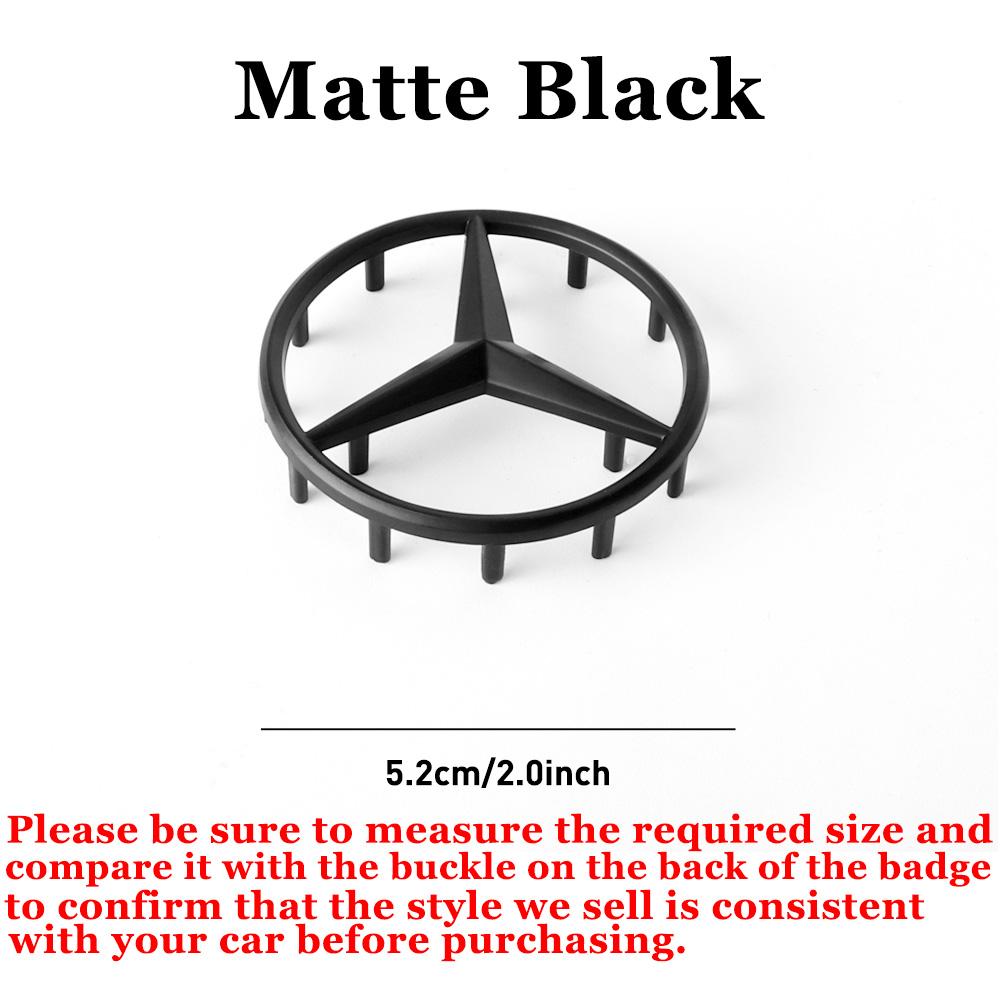 Car Hollow Steering Wheel Emblem Replace Decoration Sticker For Mercedes Benz AMG W203 W206 W220 W205 W211 W212 W201 W210 W108 JQRST1