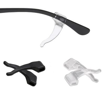 60/20pcs Anti-slip Silicone Ear Grip Glasses Eyeglasses Leg Ear Hook Stopper Bracket Fastener Accessories Eyewear Holder
