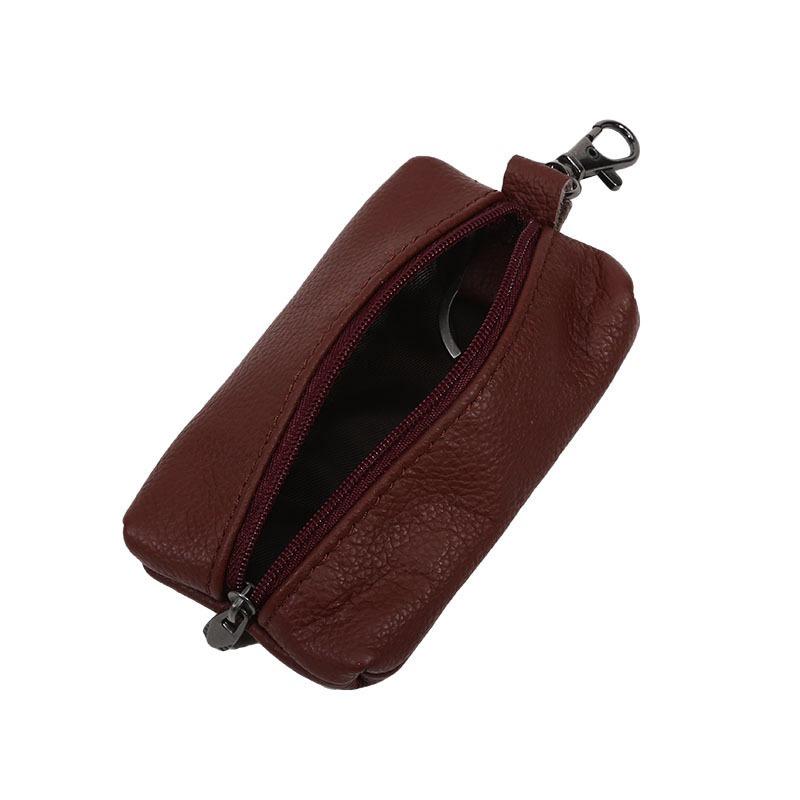 Car Key Organizer Wallet for Men Women Compact Zipper Key Case Housekeeper Key Pouch