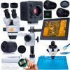 Zestaw Mikroskopowy Mercury Pro – Trinokularowy Mikroskop Z Kamerą 5MP | Zakres Zoomu 7x-45x | Silikonowa Mata I Wyświetlacz 8"