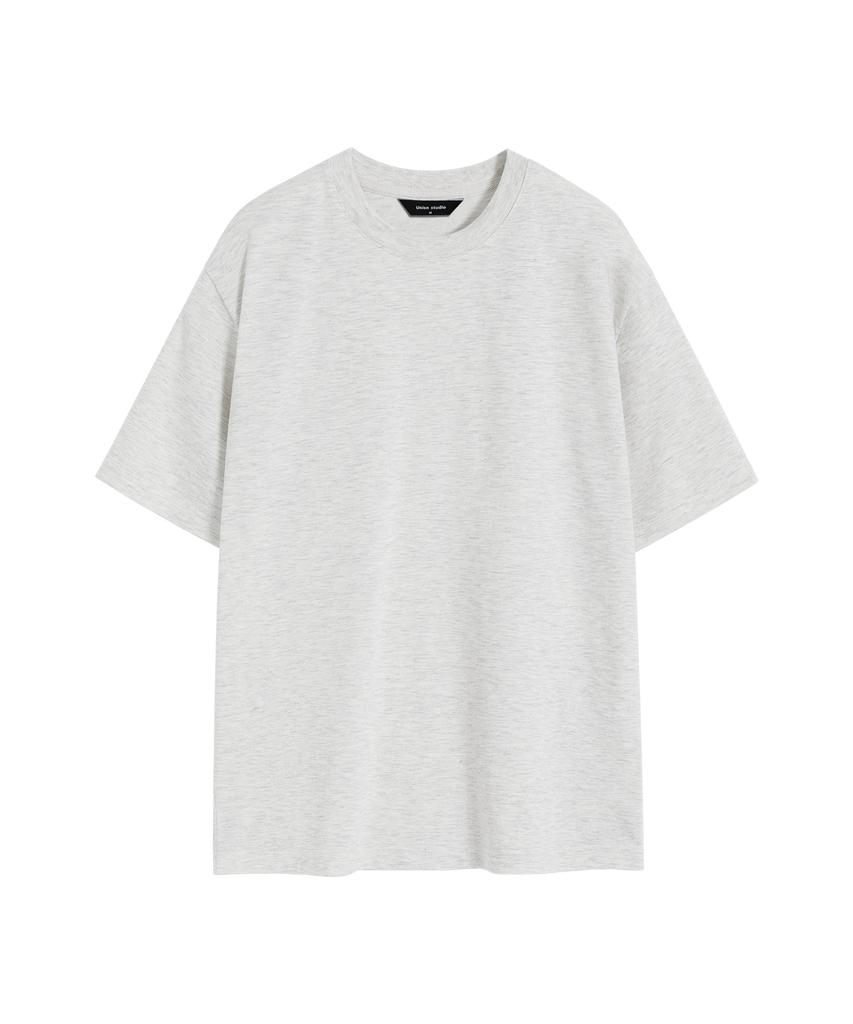 UNIONSTUDIO ( 2 Pack ) Loose Fit Basic Silky Short Sleeve T-Shirt ( 6 Colors )