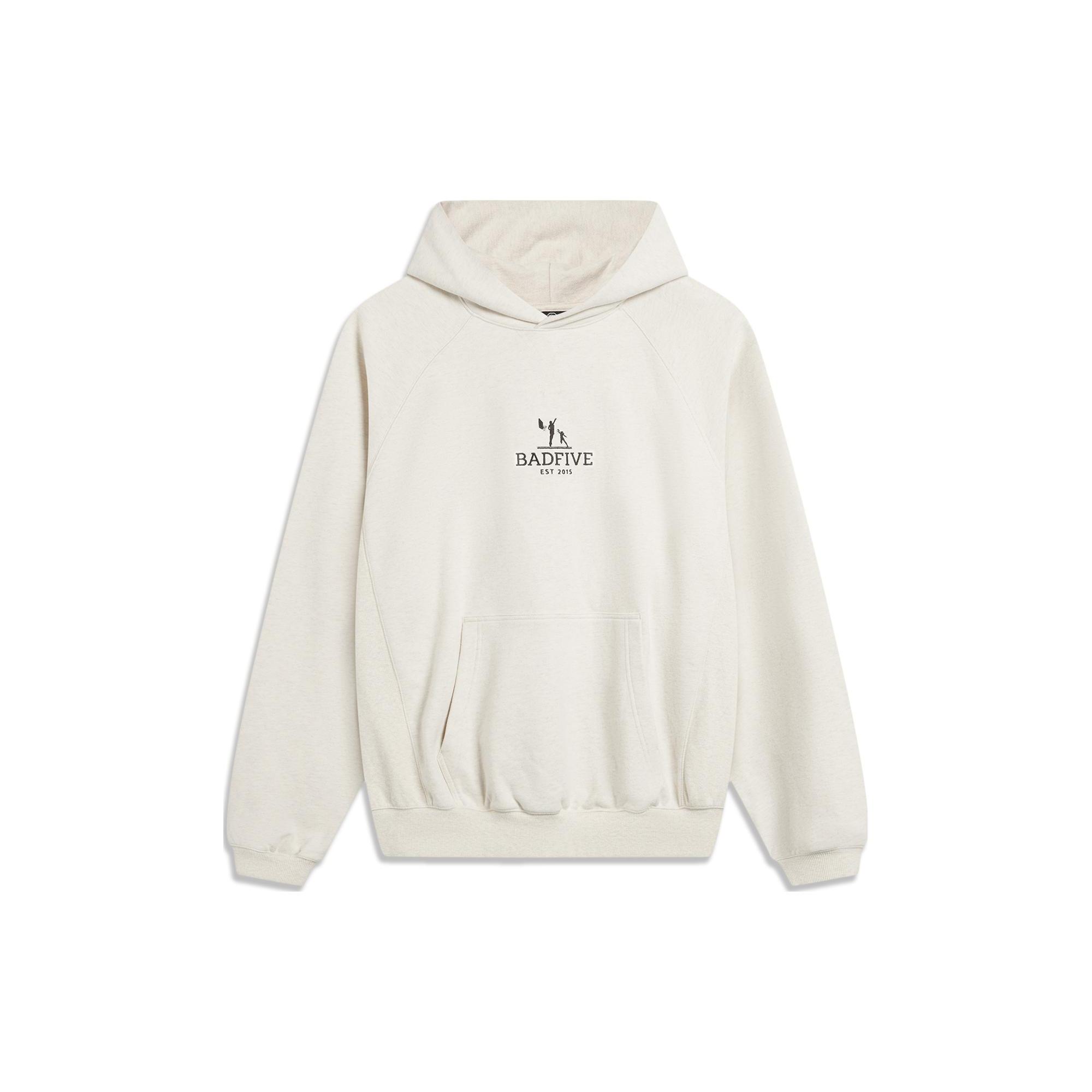 Li Ning Sweatshirt Unisex Heather Gray AWDTC89-3 M