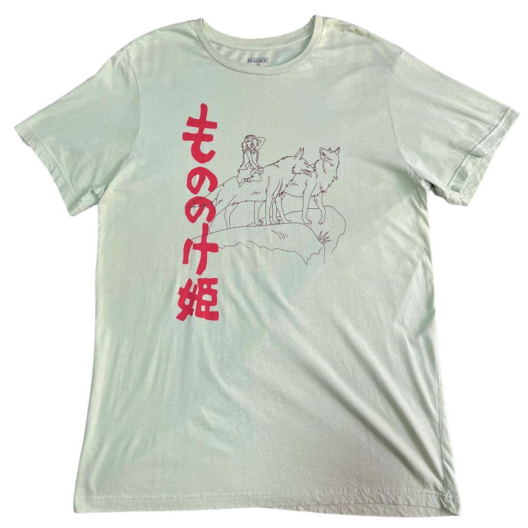 

[USED] 00 s Princess Mononoke [Studio Ghibli] Official Anime Movie T-Shirt