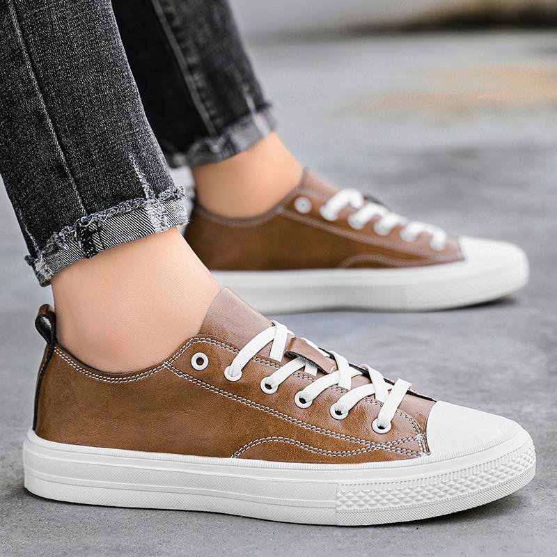 Fashion Men's sports board shoes Trendy and comfortable classic style Outdoor street Daily office work Young high-quality casual shoes