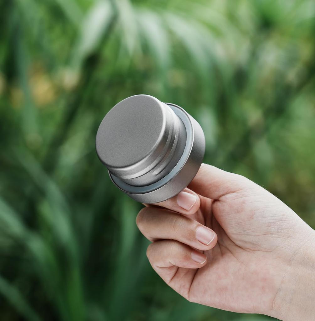 Boundless Voyage Pure Titanium Water Bottle 750ml Outdoor Camping Bottle Ultra Lightweight with Case Rust-Free