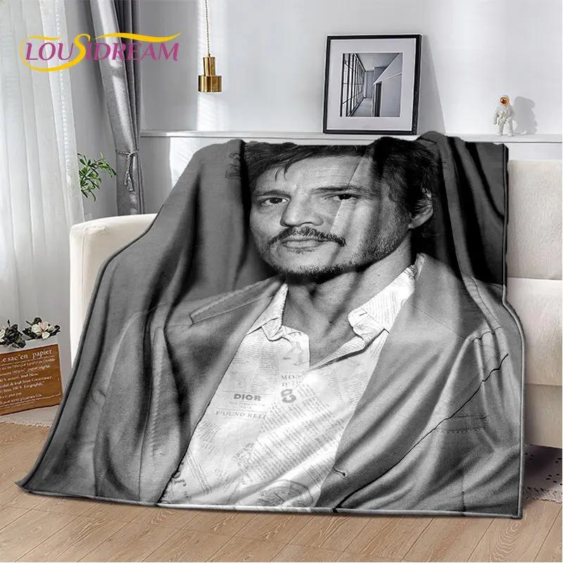 Couverture Peluche Douce Photo Jose Pedro Balmaceda Pascal Imprimée en 3D, Couverture Flanelle Couverture Jetée pour Salon Chambre à Coucher Lit Canapé