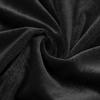 Women's Fashion Casual V-neck Color Waist Velvet Dress