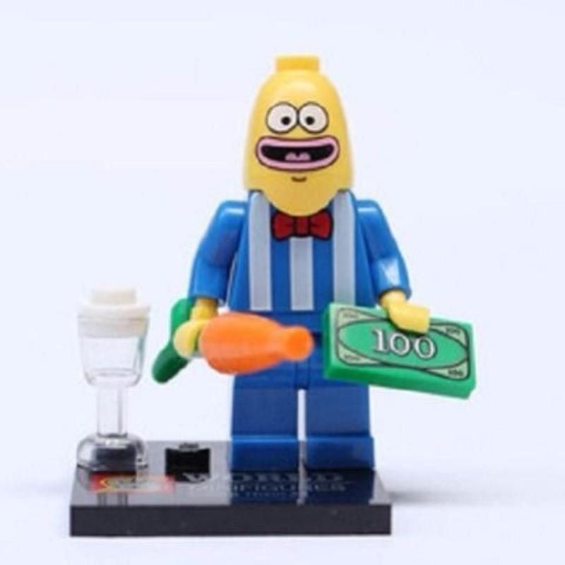 Spongebob Patrick Star Blocks Cartoon Anime Assembled Model Small Building Blocks Children Cute Boys Girls Educational Gifts