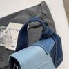 Denim Handbag Women's Crossbody Bag Fashionable Shoulder Commuter Small Square Bag