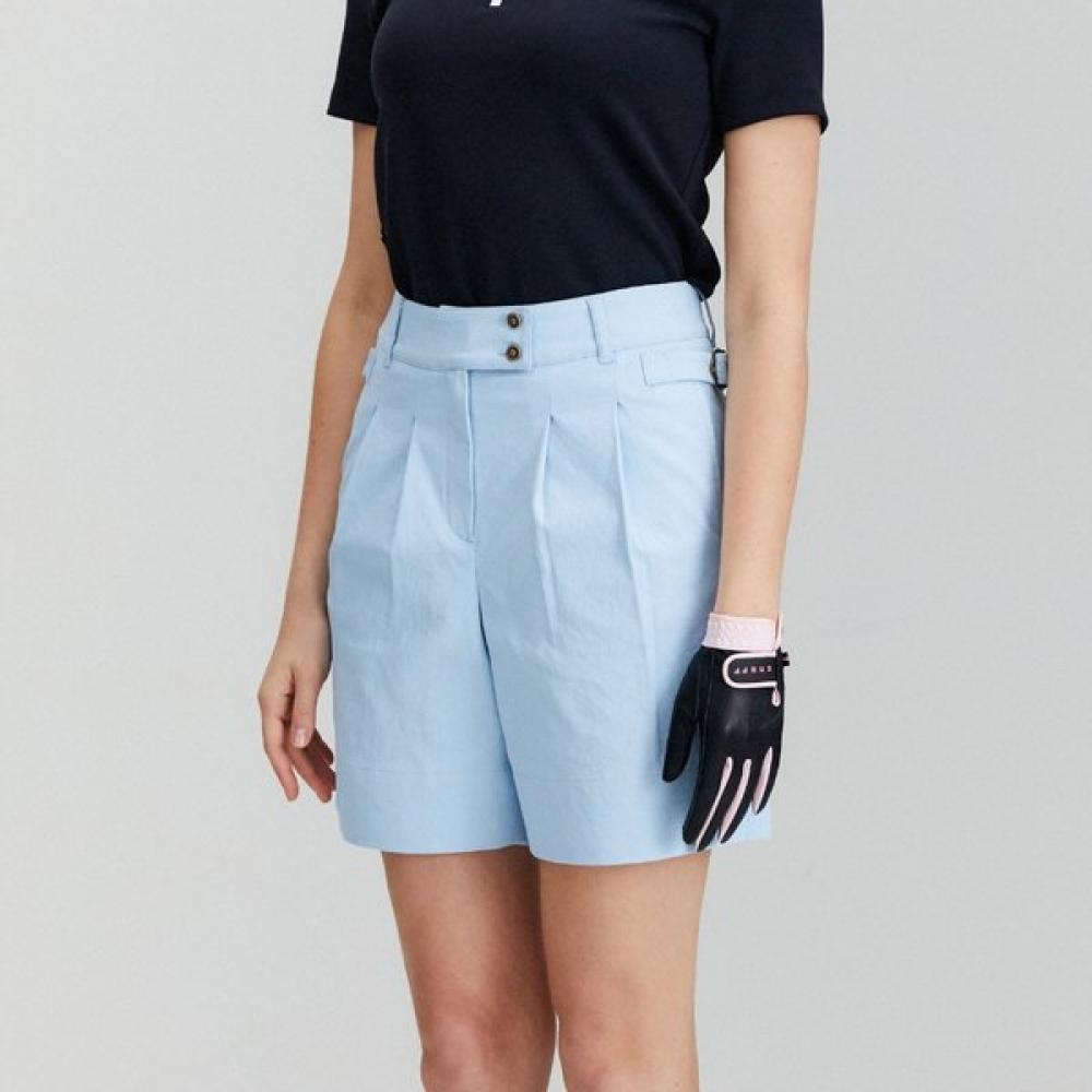 ONOFF Women S Cotton Blend Wide Fit ShortS Of5703la Blue