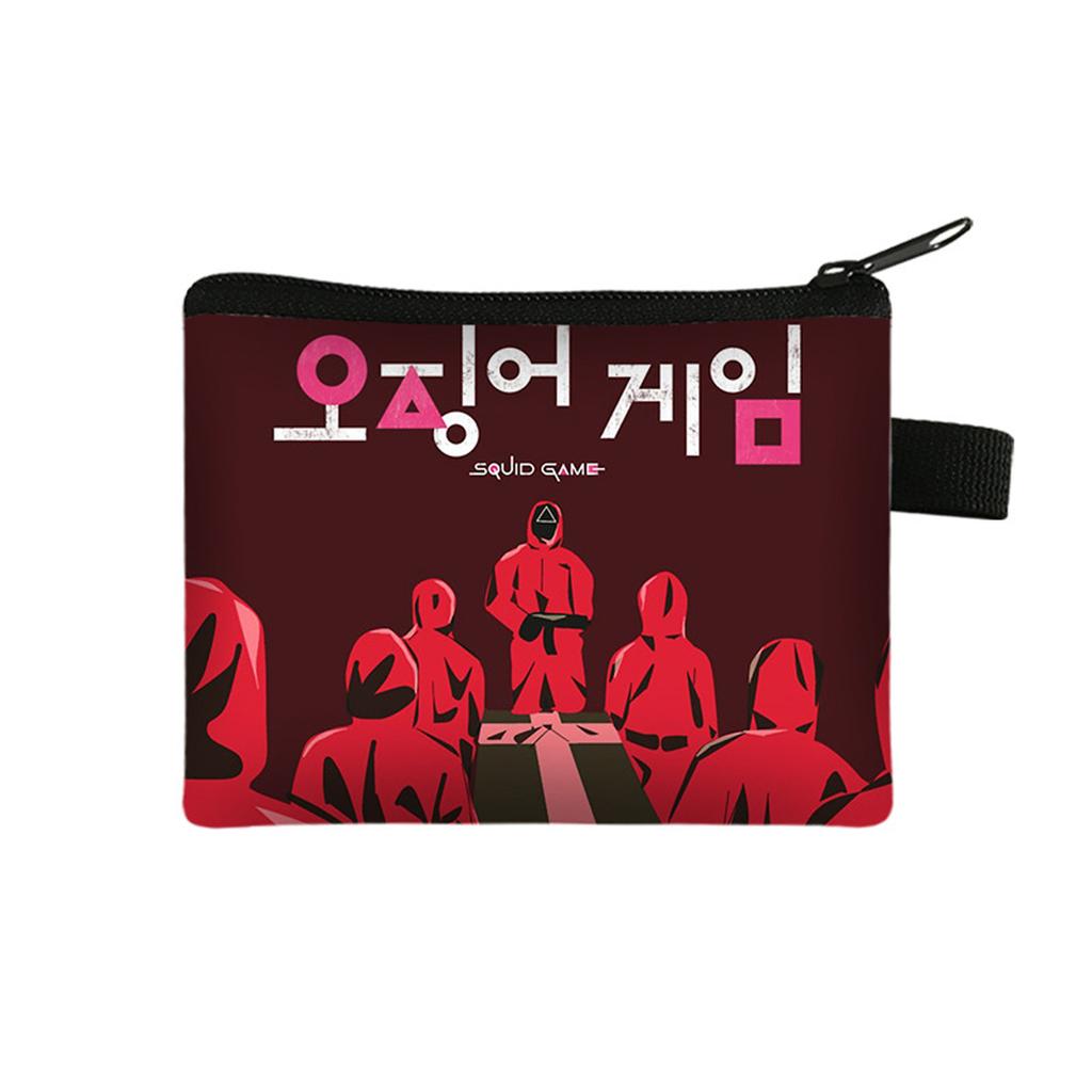 Herní peněženka Víceúčelová polyesterová taška na klíče Pouzdro na tužky Přenosná peněženka na zip Skvělý dárek pro chlapce dívky