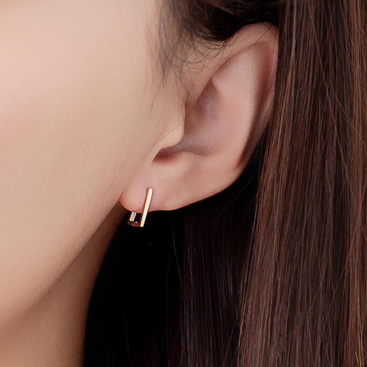 Elegant 3D Gold-Plated S925 Sterling Silver Ear Cuffs for Women