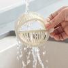 Sink Drain Strainer with Handle Automatic Dumping Sink Strainer Basket Food Waste Collector Filter Kitchen Sink Accessories