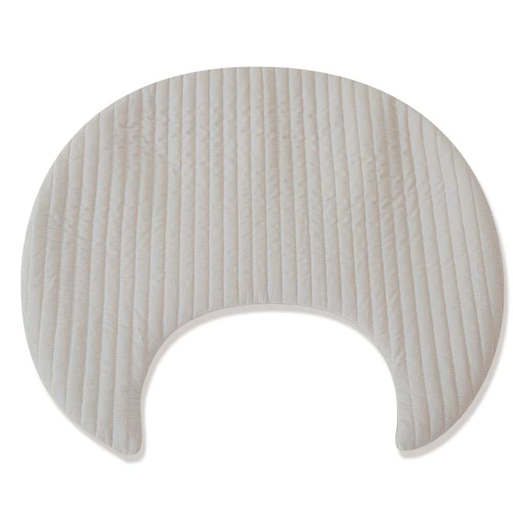 

Keratta Ibul Crescent Moon Nursing Pillow Cover, Washable, for Pregnancy (Gray)