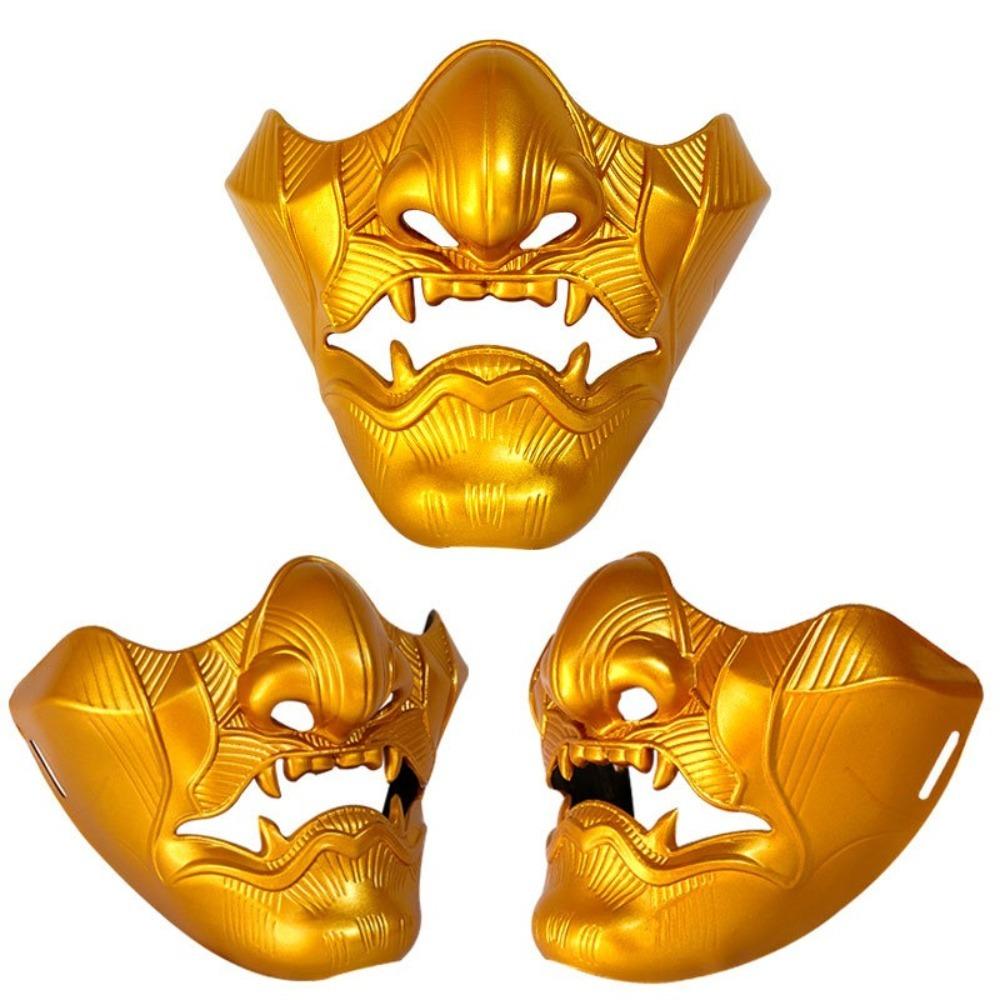Plastic Game Ghost of Tsushima Mask Durable Halloween Party Prop Masquerade Anime Tengu Carnival