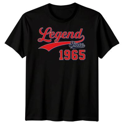Legende seit 1965 60. Geburtstagsgeschenk Herren T-Shirt Retro Meilenstein