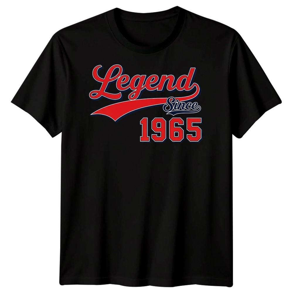 

Legend Since 1965 60th Birthday Gift Mens T-Shirt Retro Milestone 3XL
