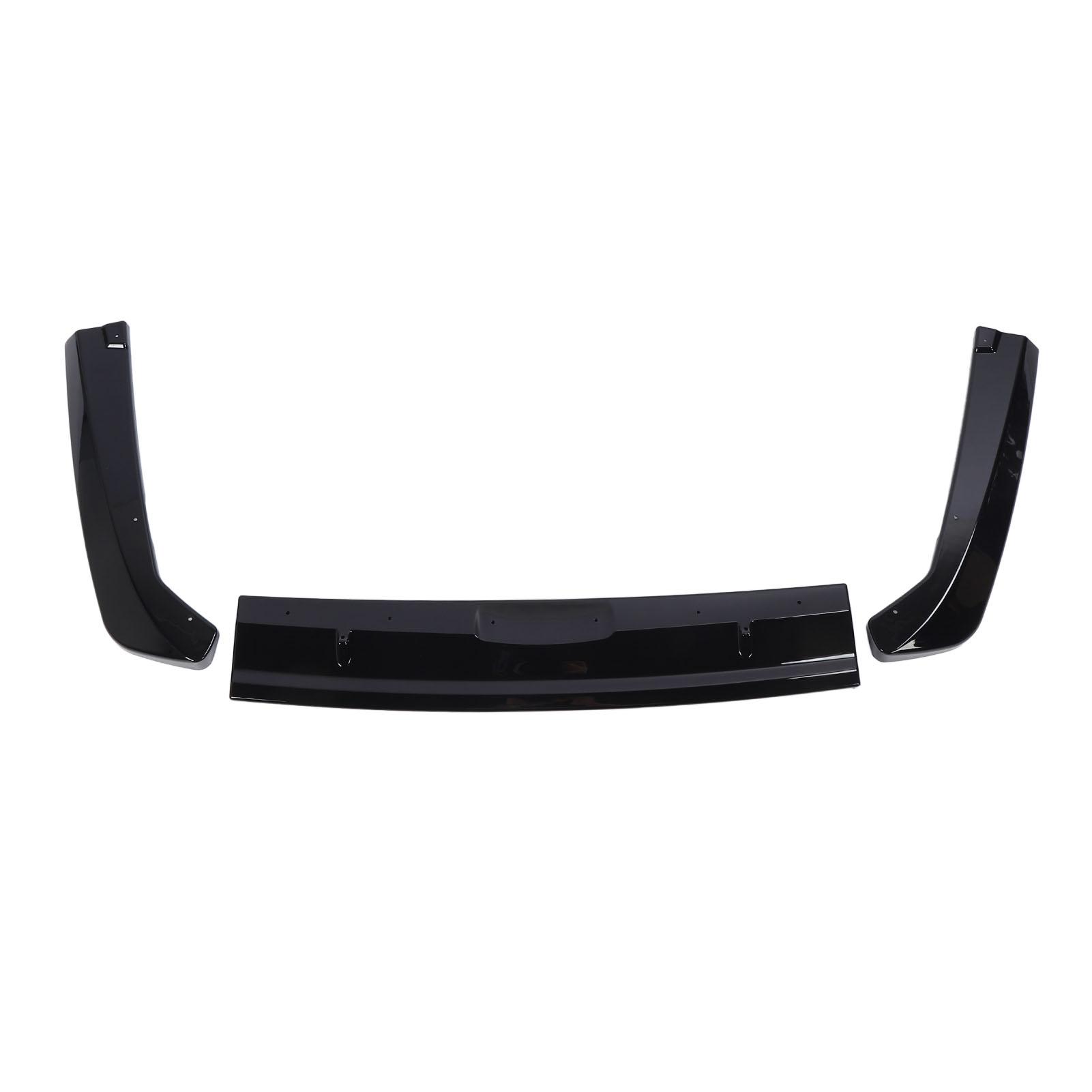 

3 Pcs Rear Bumper Lip Spoiler Glossy Black Enhanced Aerodynamics Decorative for WRX STI VB 2022 Onwards