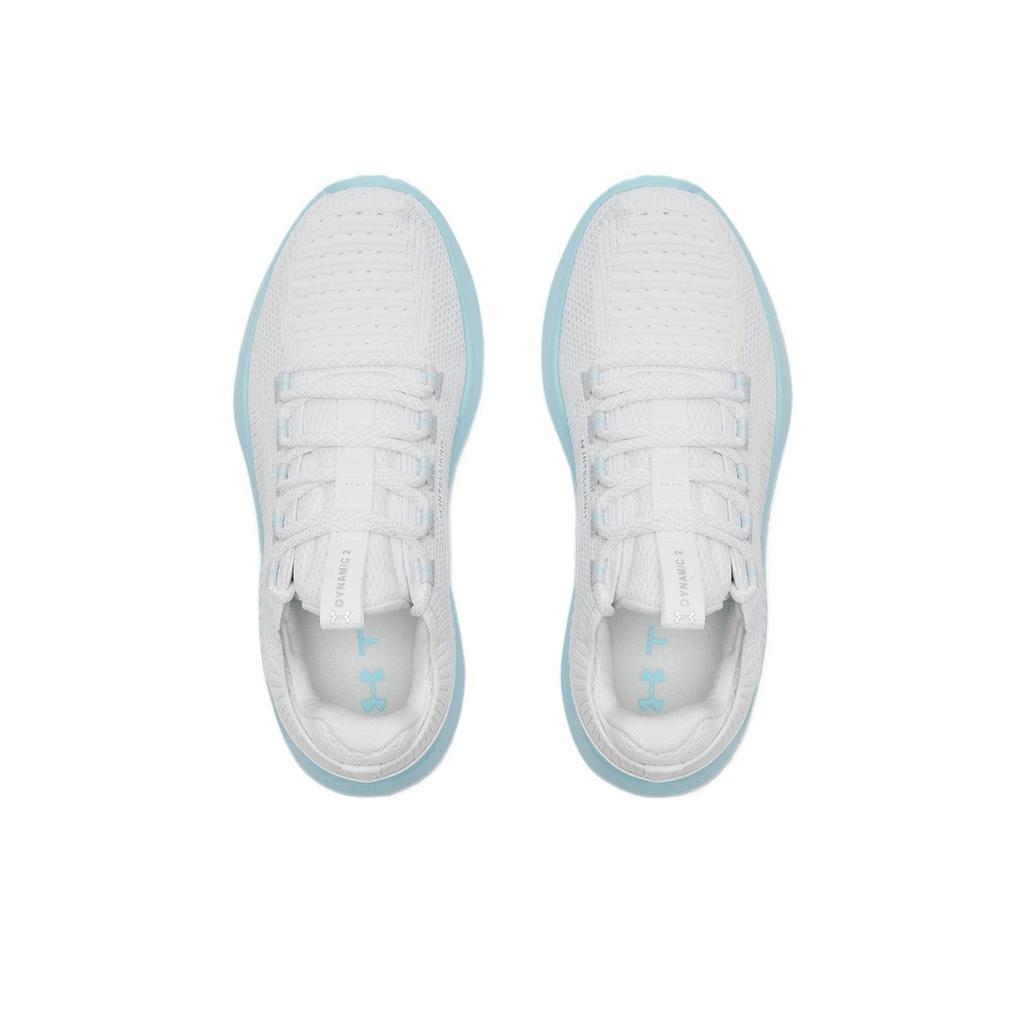 Under Armour Flow Dynamic 2 White Stream Women Sneakers Metallic-Silver 3028077-102