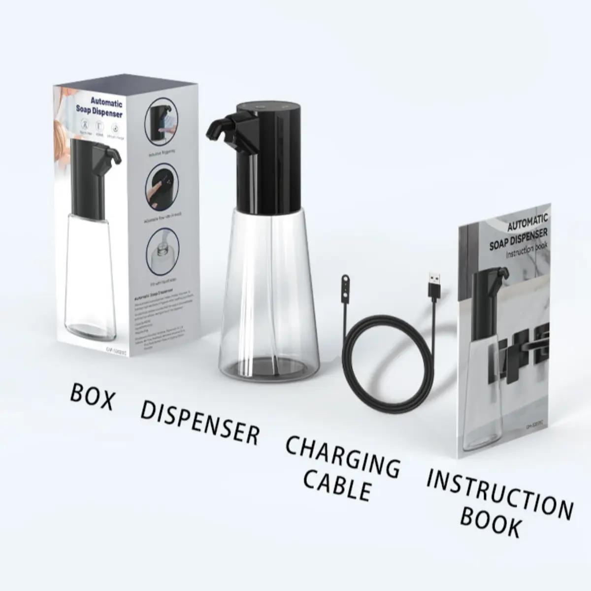 

Automatic Induction Soap Dispenser Touchless Hand Sanitizer Machine Electric Smart Sense Shampoo Dispenser for Kitchen Bathroom