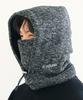 Egseuwom Unisex Thermal Hooded Neck Warmer Balaclava Black