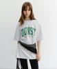 Deonseuteu Unisex Vintage Arch Logo T-Shirt_Udts6B145_Light Melange Gray