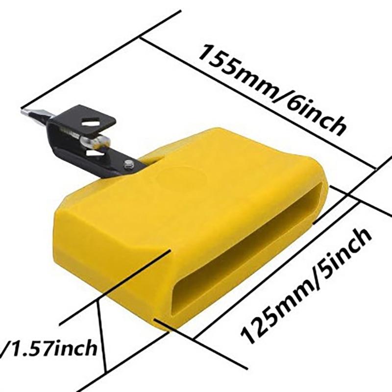 Drum Bells Music Cowbell Highly And Low Tone Bells Hand Percussions Cowbell Highly And Low Tone Knocker Cowbell Clapper