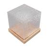 RGBW Light 16 Color Crystal Light Squared Dynamic Projection Remote Table Light for Living Room