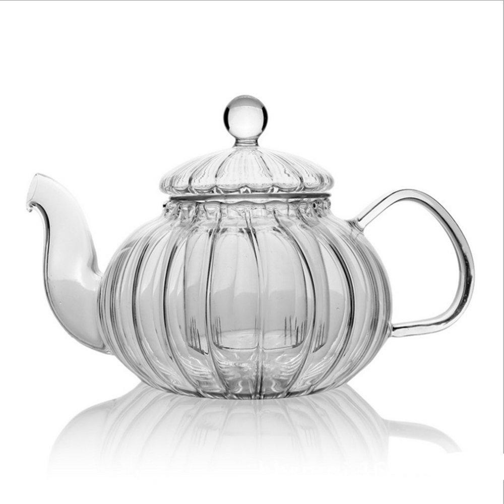 

Nature Park Heat-Resistant Glass Teapot with Strainer for Herbal Tea, Fruit Tea, Flower Tea, and Black Tea, Perfect for Commercial Use, Restaurants,