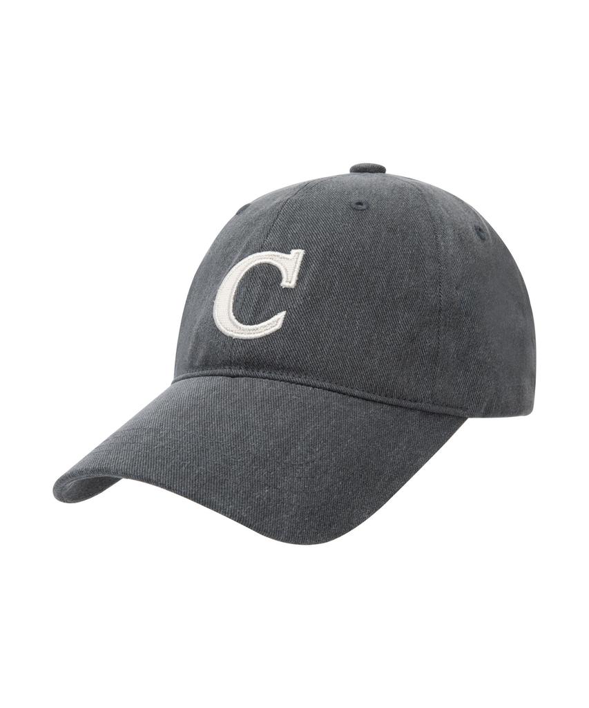 Chilsa Initial Ball Cap_Gray